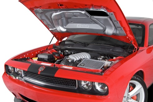 Functional Ram Air Kit 08-up Dodge Challenger RT & SRT - Click Image to Close
